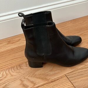 Brooks Brothers Leather Ankle Boots